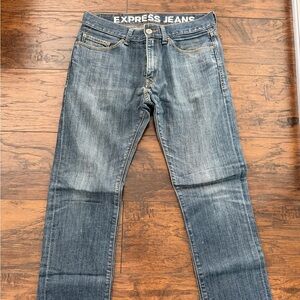 Express Men's Denim Slim Jeans